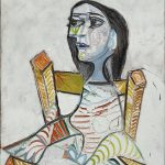 7. Pablo Picasso, Portrait de femme,1938, Courtesy of Centre Pompidou, Paris