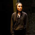 Deniz Arixenas plays Nameless in Borders By Henry Naylor 59 photo by Lidia Crisafulli