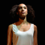 Tessie Orange Turner is Gretel Bergmann in Games By Henry Naylor photo by Steve Ullathorne 4