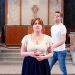 Jessica Regan (Matilda ‘Matty’ Blackwell) and Wilf Scolding (Gabriel Lamb) credit – Mitzide Margary