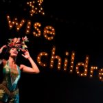 Showgirl Nora (Melissa James) in Wise Children at The Old Vic. Photo by Steve Tanner