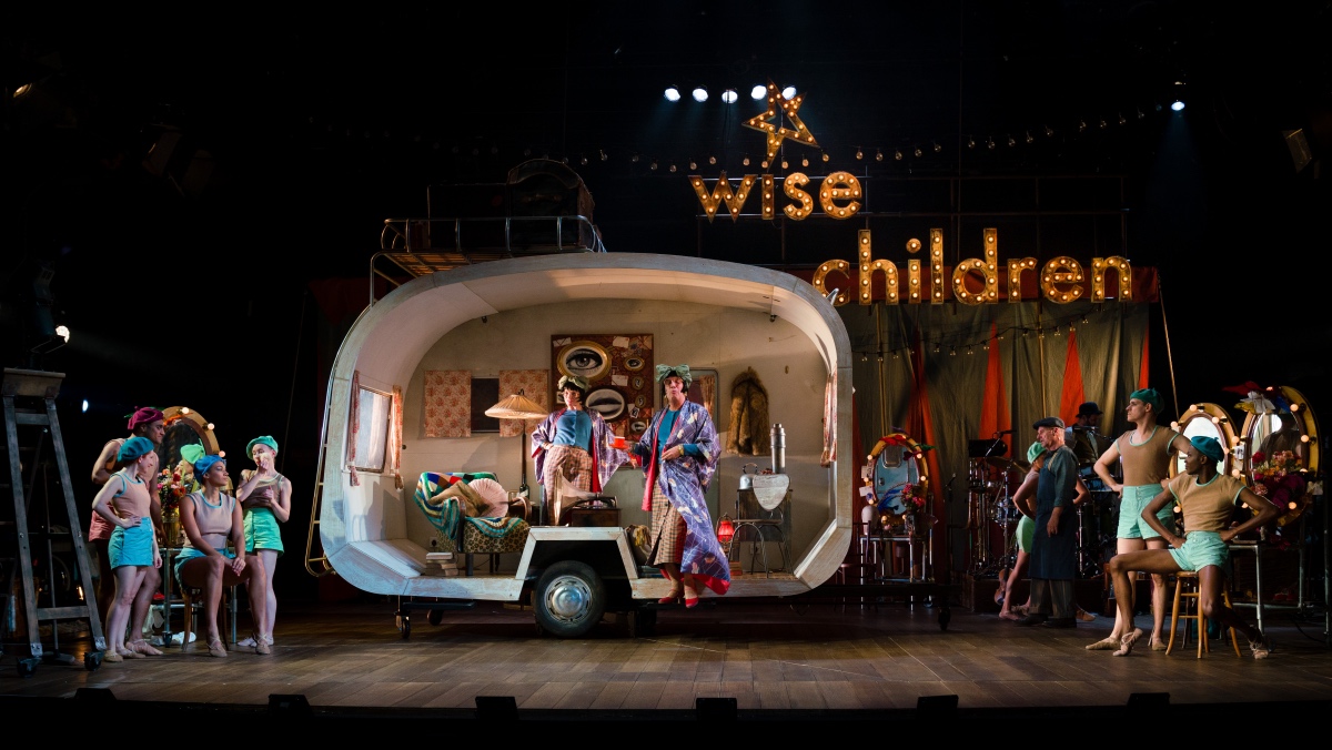 The cast of Wise Children at The Old Vic. Photo by Steve Tanner