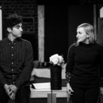 Marc Antolin (Jean-Rene), Carly Bawden (Angelique). Photo by Steve Tanner
