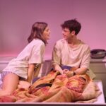 Amber Anderson (Evelyn), Luke Newton (Adam) – credit Mark Douet