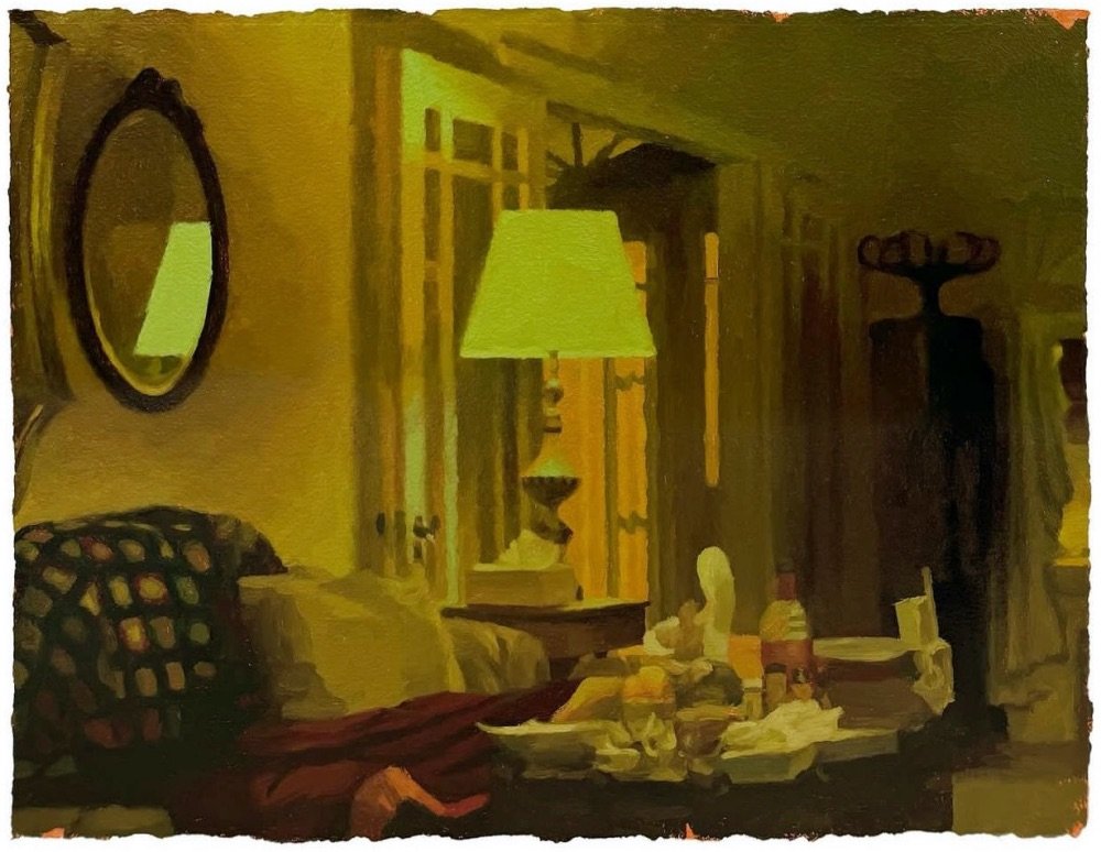 Tim Wilson Painting (Landscape 55.88 x 76.2 cm)