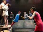 Black Comedy at Orange Tree Theatre - credit Sam Taylor