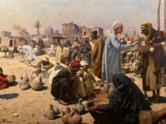 Visions of the Orient: A Fresh Look at 19th-Century Orientalism in London Franz Xaver Kosler, The Old Cairo Market. Oil on canvas, 135x83.3cm