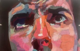 Barbara Hoogeweegen, Where Am I? 2026. Oil on canvas board, 21x29cm